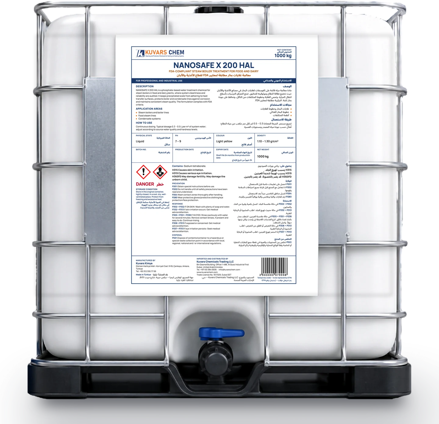 1000 kg IBC